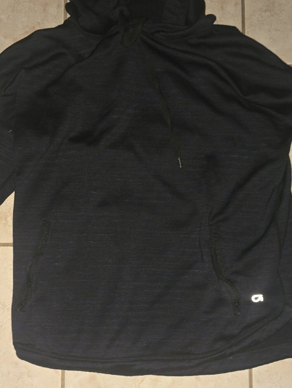 GAP Womens Black Hooded Sweatshirt with Front Pockets - Picture 4 of 5